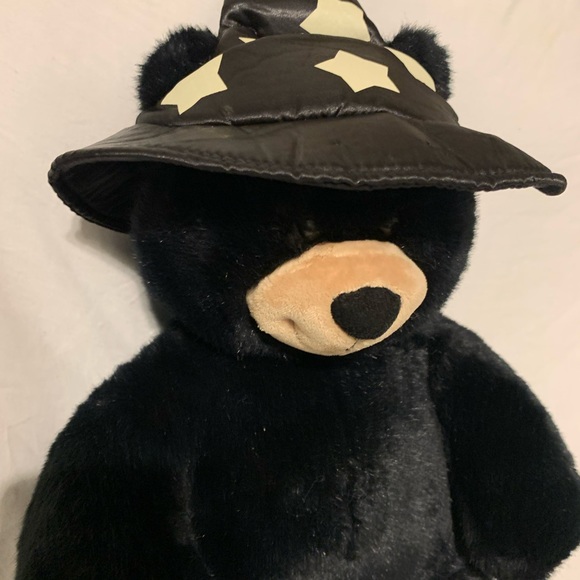 Halloween Build A Bear BAB 15" Grizzly Plush with Star Hat - Picture 2 of 4